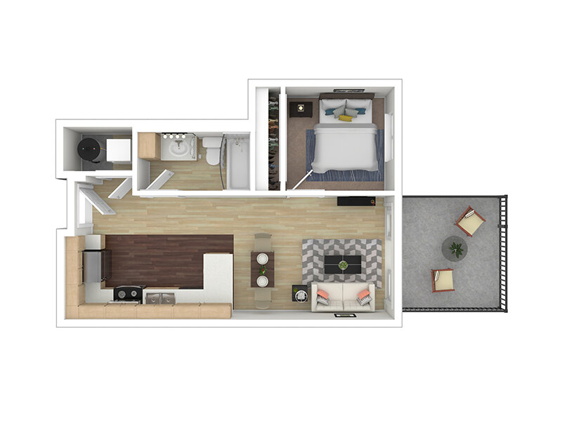 Tria Apartments Floor Plan Ash